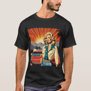 Klassischer Retrostil T-Shirt