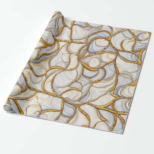 Klassischer römischer Marmor Geschenkpapier