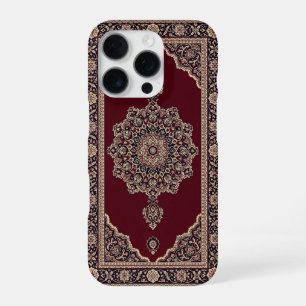 Klassischer roter persischer Teppich-Handyhülle – iPhone 16 Pro Hülle