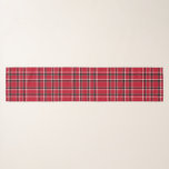 Klassischer Roter und Karierter Long Chiffon Scarf Schal<br><div class="desc">Klassischer Rot und Karierter Long Chiffon Scarf.  Optionale Initialen in corner.    Design von Claudine Boerner.</div>
