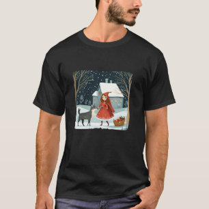 Klassischer Rotkäppchen-Stil für einen zeitlosen R T-Shirt
