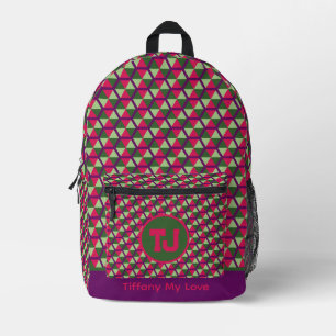 Klassischer Rucksack für Sportname für Spieler