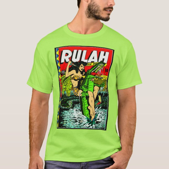 Klassischer RULAH-Comic-T - Shirt der 40er Jahre (Vorderseite)