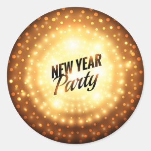 Klassischer Rundaufkleber, glänzend, groß, 3 Zoll Runder Aufkleber