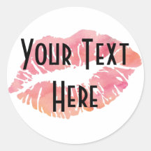 Klassischer Rundaufkleber, glänzend, klein, 1½ Zol