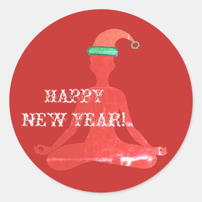 Klassischer Rundaufkleber, glänzend Runder Aufkleber (Vorderseite)