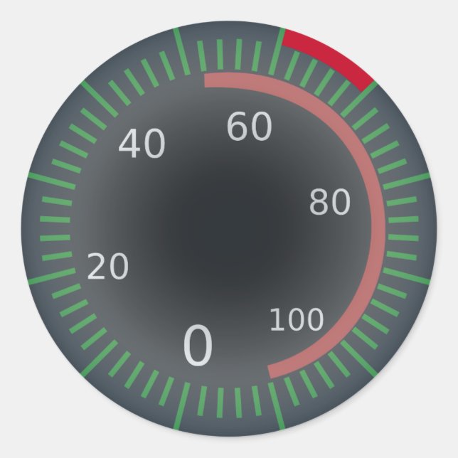 Klassischer Rundaufkleber, glänzend Runder Aufkleber (Vorderseite)