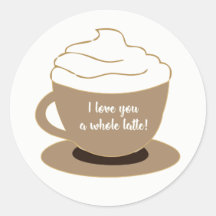 Klassischer Rundaufkleber, glänzend