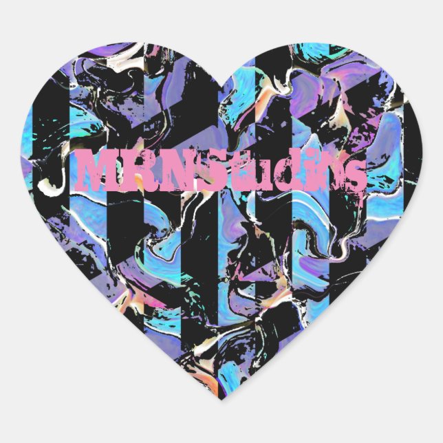 Klassischer Rundaufkleber Herz-Aufkleber (Vorderseite)