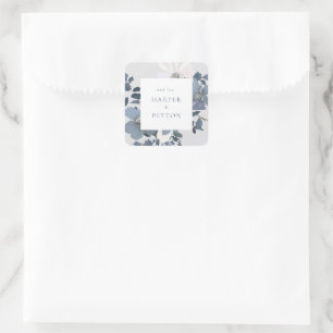 Klassischer Rundaufkleber Quadratischer Aufkleber