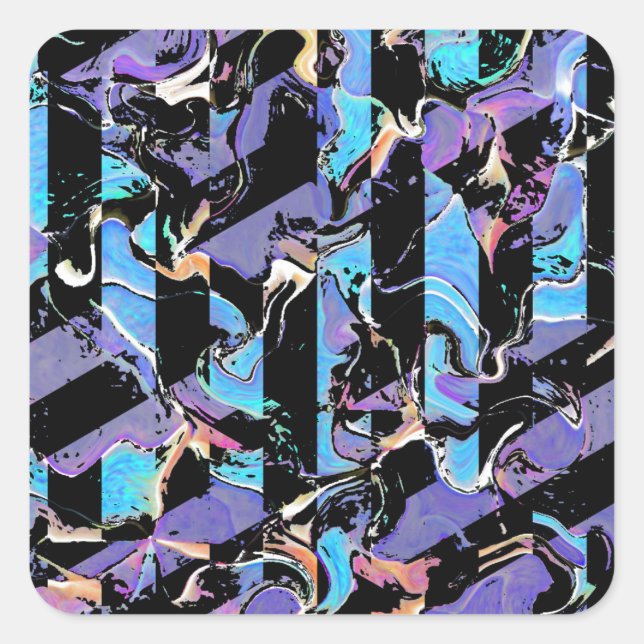 Klassischer Rundaufkleber Quadratischer Aufkleber (Vorderseite)