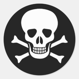 Klassischer Rundaufkleber Runder Aufkleber