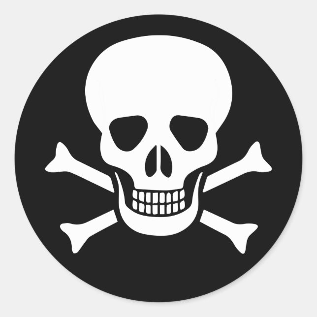 Klassischer Rundaufkleber Runder Aufkleber (Vorderseite)