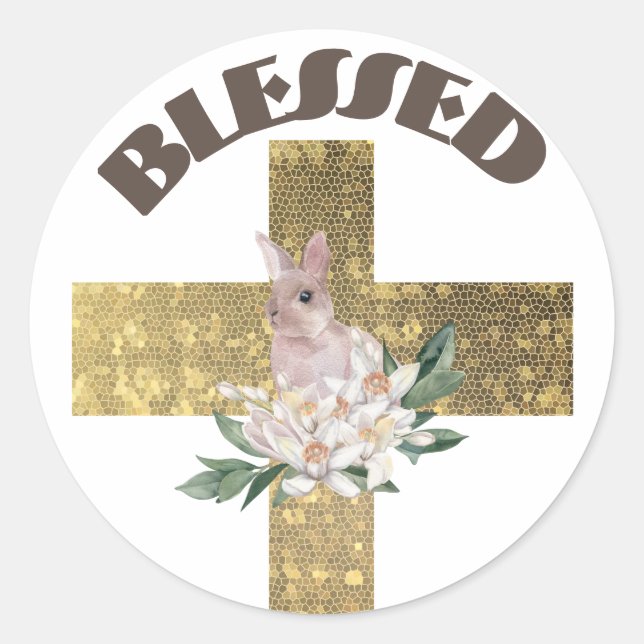 Klassischer Rundaufkleber Runder Aufkleber (Vorderseite)