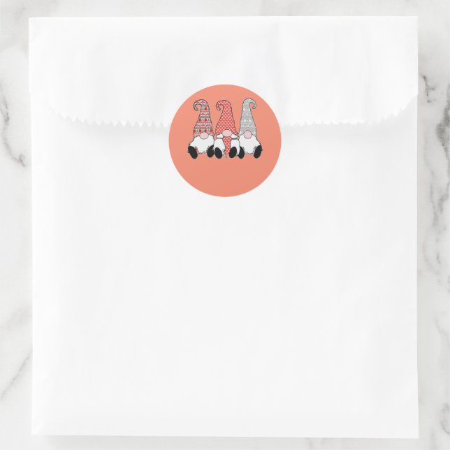 Klassischer Rundaufkleber Runder Aufkleber (Tasche)