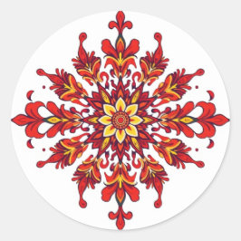 Klassischer Rundaufkleber Runder Aufkleber