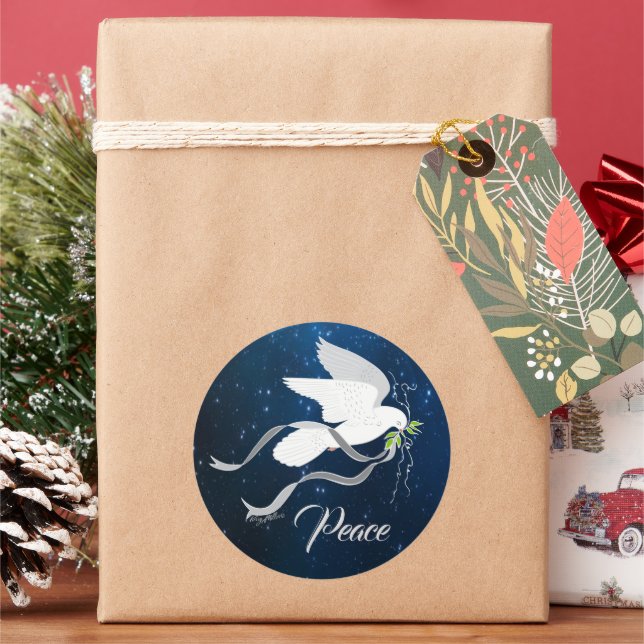 Klassischer Rundaufkleber Runder Aufkleber (Feiertag)