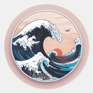 Klassischer Rundaufkleber Runder Aufkleber