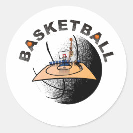 Klassischer Rundaufkleber Runder Aufkleber