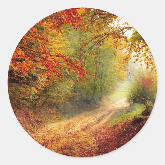 Klassischer Rundaufkleber Runder Aufkleber (Vorderseite)