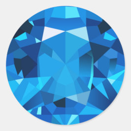 Klassischer Rundaufkleber Runder Aufkleber