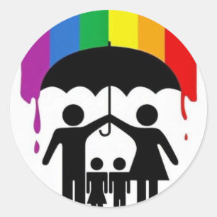 Klassischer Rundaufkleber Runder Aufkleber