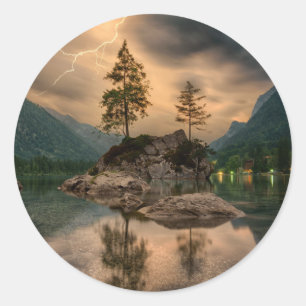 Klassischer Rundaufkleber Runder Aufkleber