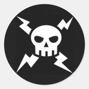 Klassischer Rundaufkleber Runder Aufkleber