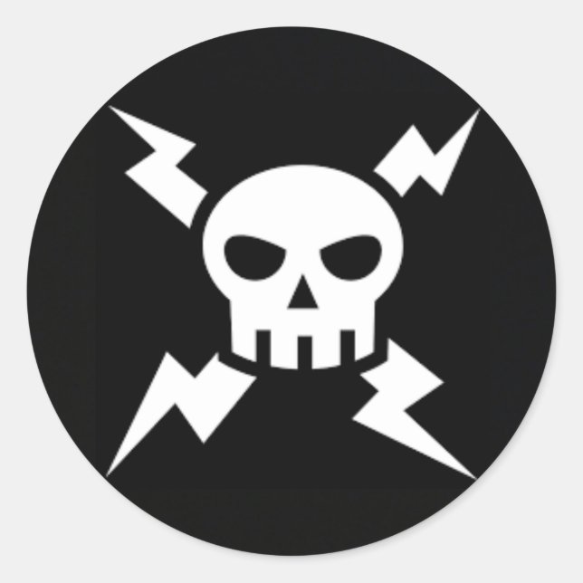 Klassischer Rundaufkleber Runder Aufkleber (Vorderseite)