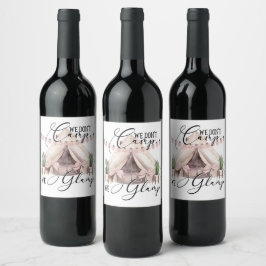 Klassischer Rundaufkleber Weinetikett