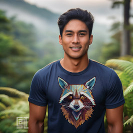 Klassischer Schalk Waschbär Offizielles Salz-Gear Tri-Blend Shirt