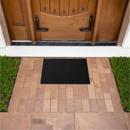 Klassischer Schwarz Akzent Entryway Door Mat Fußmatte