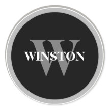 Klassischer Schwarz-Weiß-Serif-Schriftart für Mono