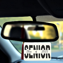 Klassischer schwarzer Rang Autolufterfrischer