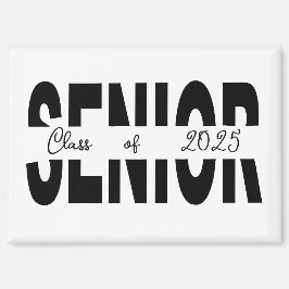 Klassischer schwarzer Rang Magnet