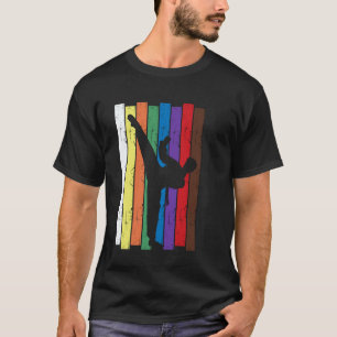 Klassischer Schwarzgürtel Karate Jiu Jitsu Kung Fu T-Shirt
