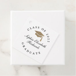 Klassischer Script-Abschluss Geschenkanhänger