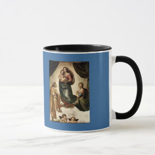 Klassischer "Sistine Madonna" RAPHAEL (circa 1513) Tasse
