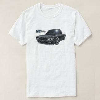 Klassischer Slammed Luv Truck in Schwarz T-Shirt