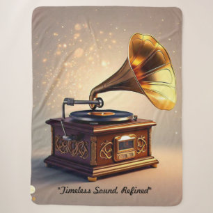 "Klassischer Soundwave-Stil" Sherpadecke