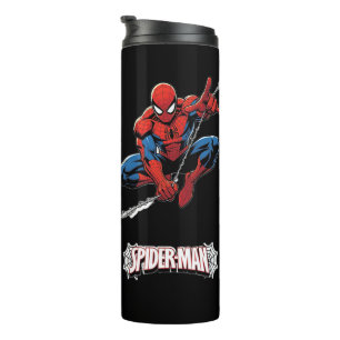Klassischer Spider-Man Action Grafik Reise Tumbler Thermosbecher