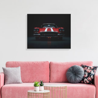Klassischer Sportwagen Leinwanddruck