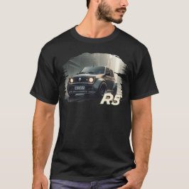 Klassischer Sportwagen zum Shirt Renault R5