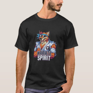 Klassischer starker Karate-Fuchs T-Shirt