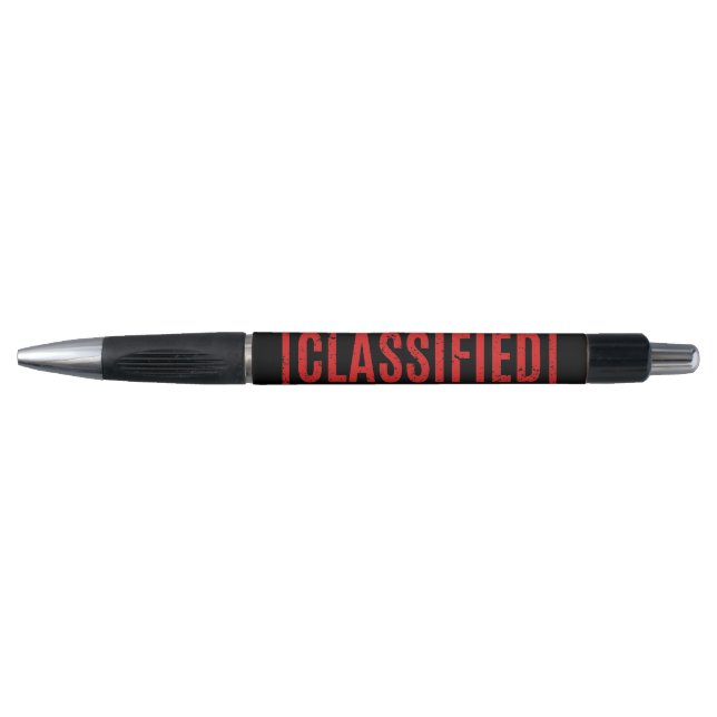 Klassischer Stift mit schwarzem Stempel (Vorderseite)