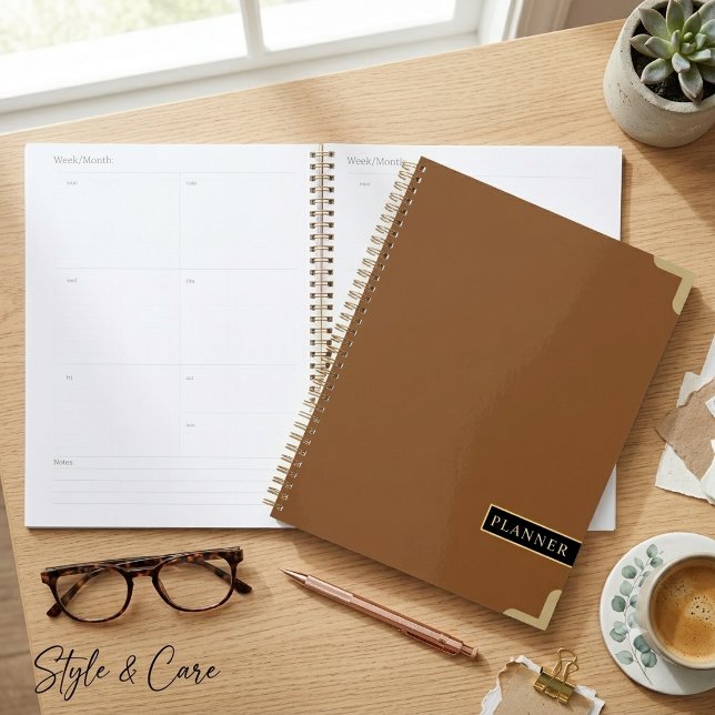 Klassischer stilvoller Planer für die Organisation (Classic Stylish Planner for Everyday Organization)