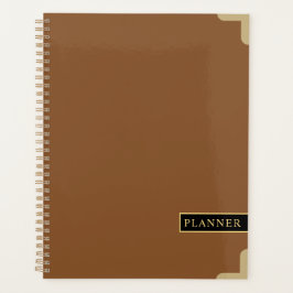 Klassischer stilvoller Planer für die Organisation