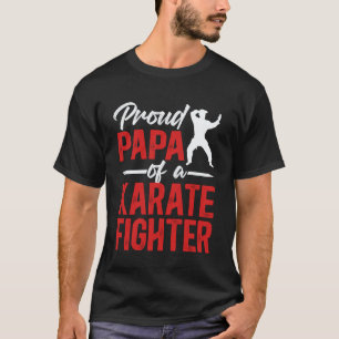 Klassischer stolzer Papa eines Karate-Papas Opa Ka T-Shirt