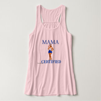Klassischer Streetwear-T-Top Mama-zertifiziert Tank Top