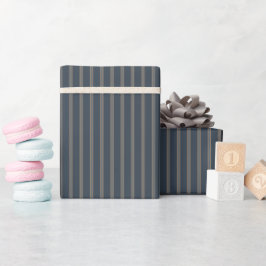 Klassischer Streifen Geschenkpapier